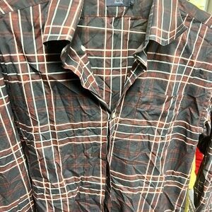 Plaid Lincs Button-Up Shirt